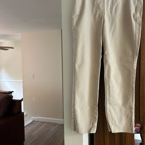 J. Jill Women's Cream Trousers